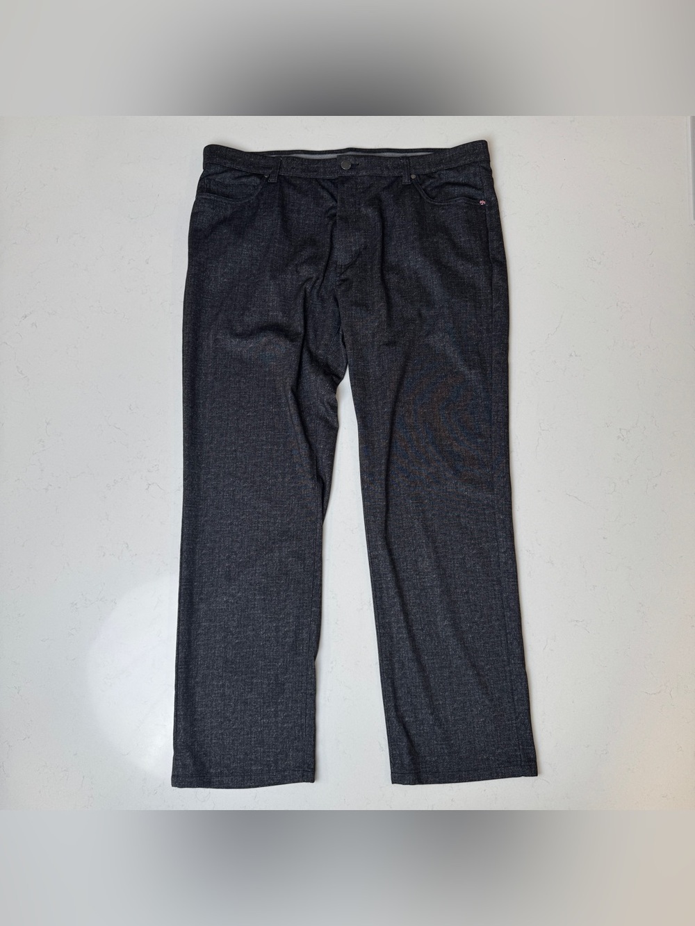 Modern Charcoal Dress Pants — Straight Fit
